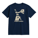 Fresh Grips Golf T-Shirt — lying flat, viewing the front side.