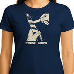 Fresh Grips Golf T-Shirt — female model front