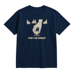 For the Group Golf T-Shirt — lying flat, viewing the front side.