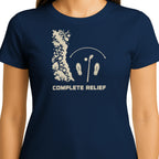 Complete Relief Golf T-Shirt — female model front