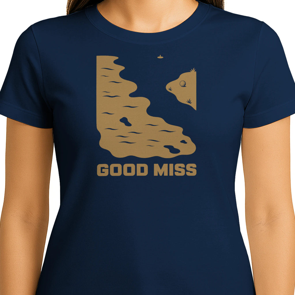 Good Miss Golf T-Shirt — female model front