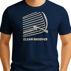 Clean Grooves Golf T-Shirt — male model front
