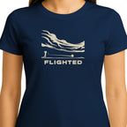 Flighted Golf T-Shirt — female model front
