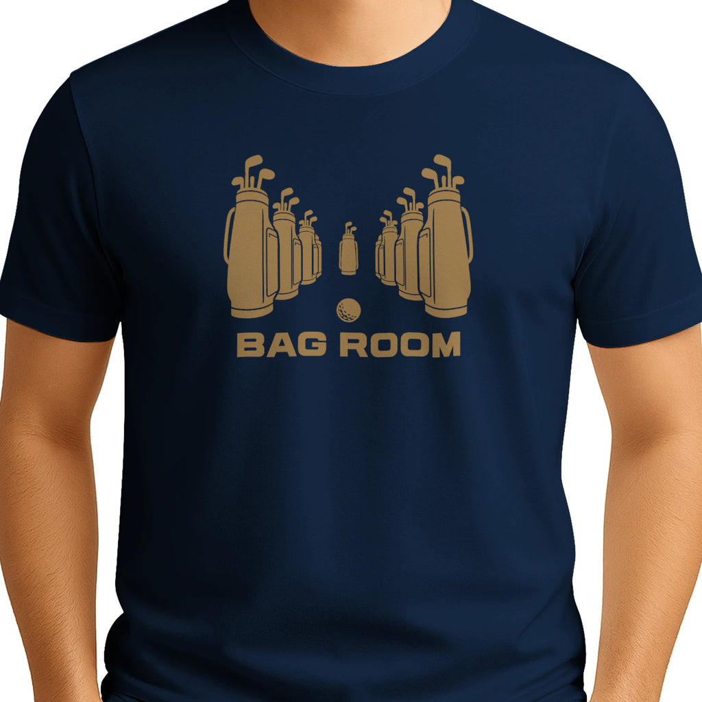 Bag Room Golf T-Shirt — male model front