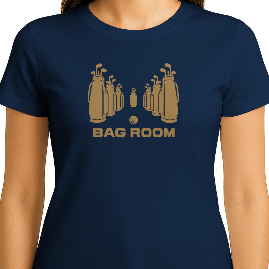 Bag Room Golf T-Shirt — female model front