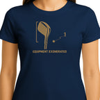 Equipment Exonerated Golf T-Shirt — female model front