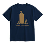 Guest Privileges Golf T-Shirt — lying flat, viewing the front side.