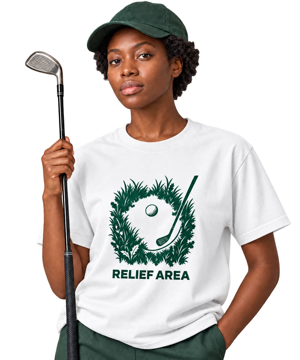 Relief Area Golf T-Shirt